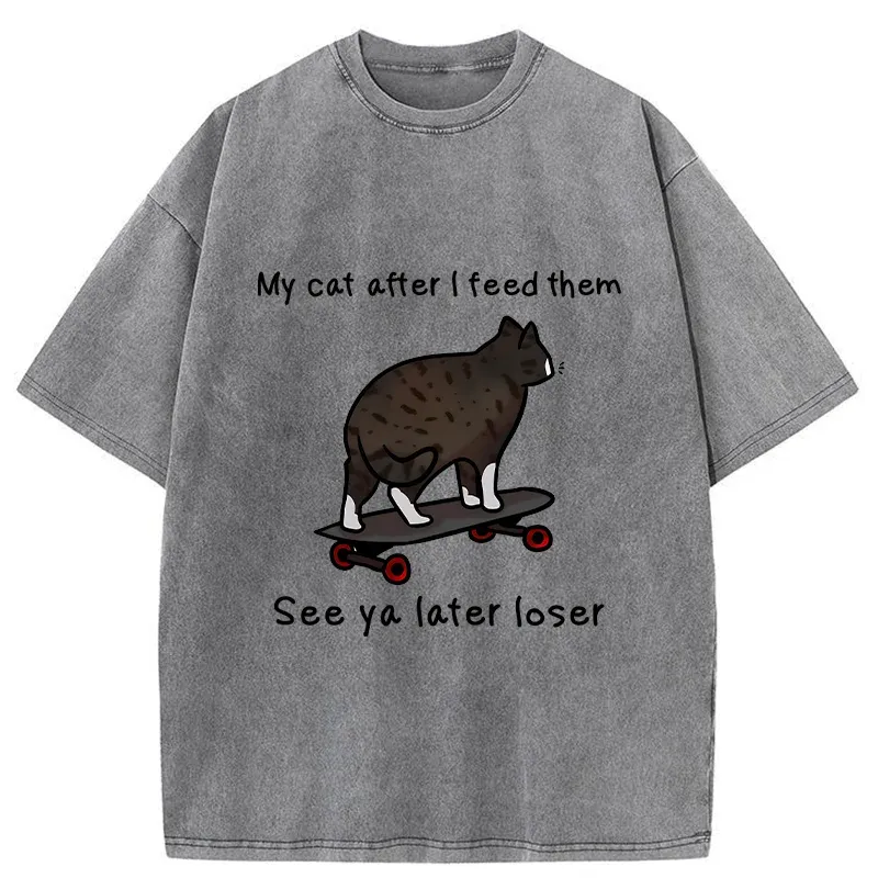 Tokyo-Tiger Cat That Walked Away After Eating Washed T-Shirt