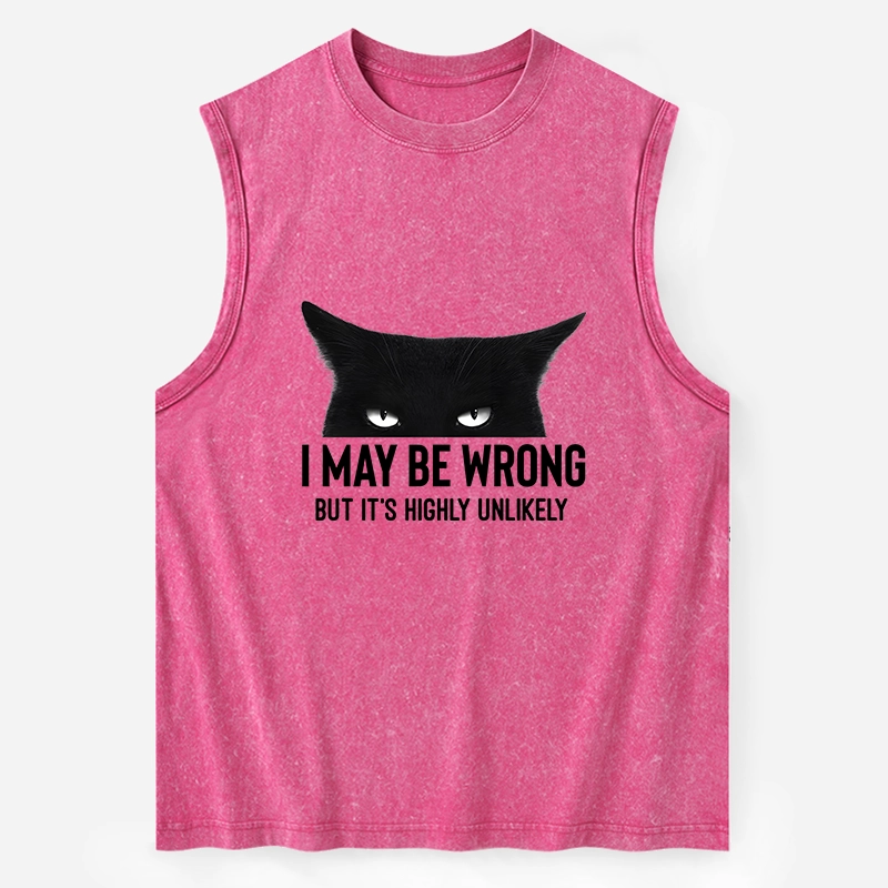 Tokyo-Tiger Cat Can Do No Wrong Washed Tank