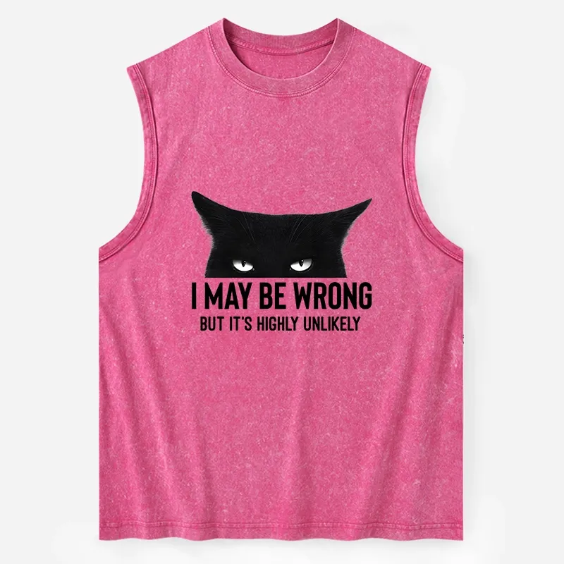 Tokyo-Tiger Cat Can Do No Wrong Washed Tank