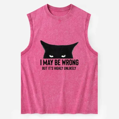 Tokyo-Tiger Cat Can Do No Wrong Washed Tank