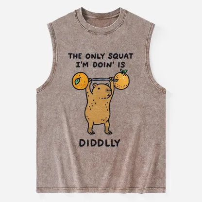 Tokyo-Tiger Diddly Capybara Washed Tank