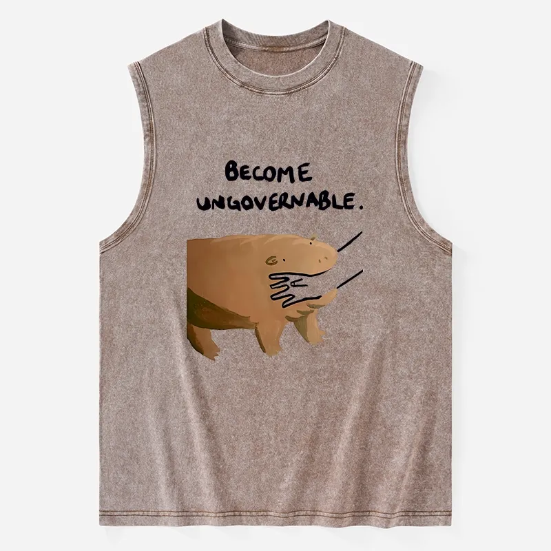 Tokyo-Tiger Moo Deng Bites Someone's Arm Washed Tank