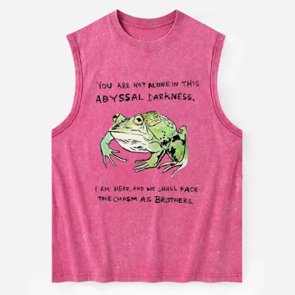 Tokyo-Tiger Support Your Frog Friends Washed Tank