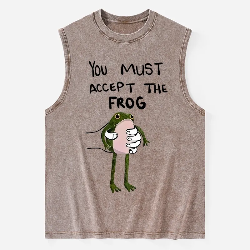 Tokyo-Tiger Accept This Frog Washed Tank