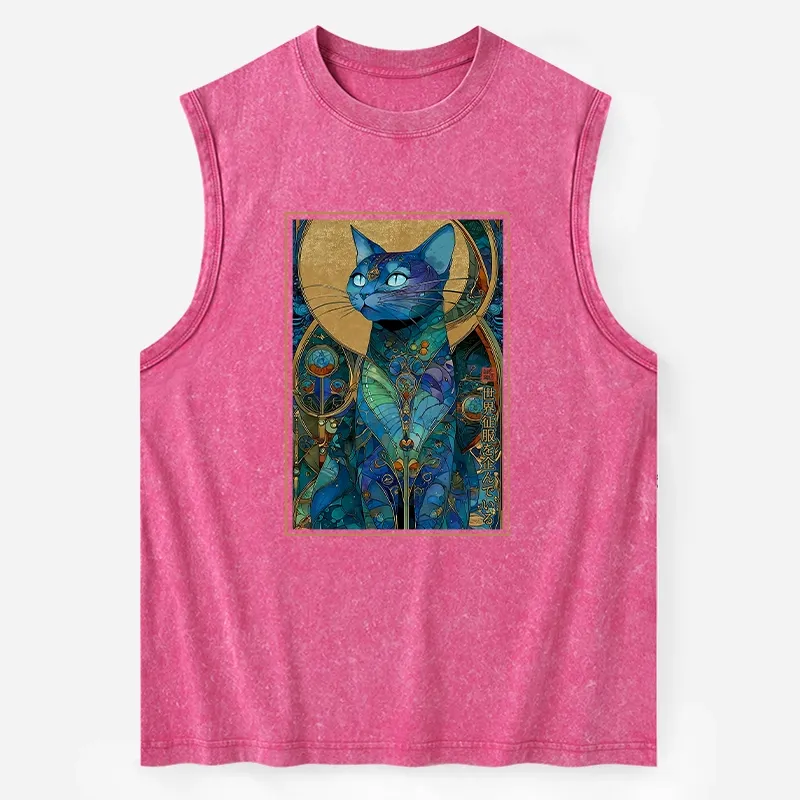 Tokyo-Tiger The Cat’s Plan To Rule Them All Washed Tank