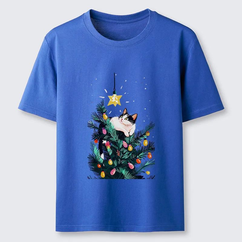 Tokyo-Tiger Cute Christmas Cat Japan Classic T-Shirt