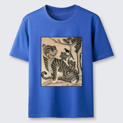 Tokyo-Tiger Tiger And Magpie Classic T-Shirt