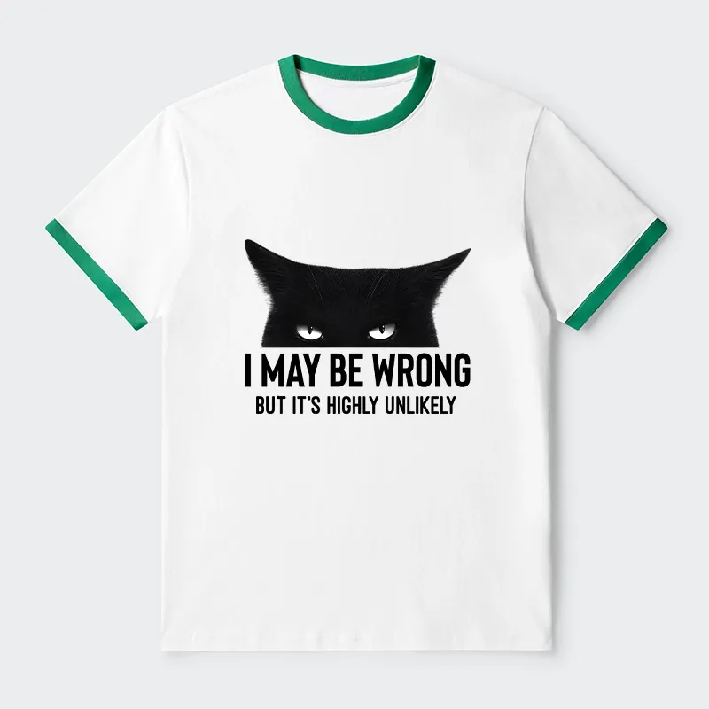 Tokyo-Tiger Cat Can Do No Wrong Trim T-Shirt