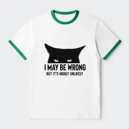 Tokyo-Tiger Cat Can Do No Wrong Trim T-Shirt