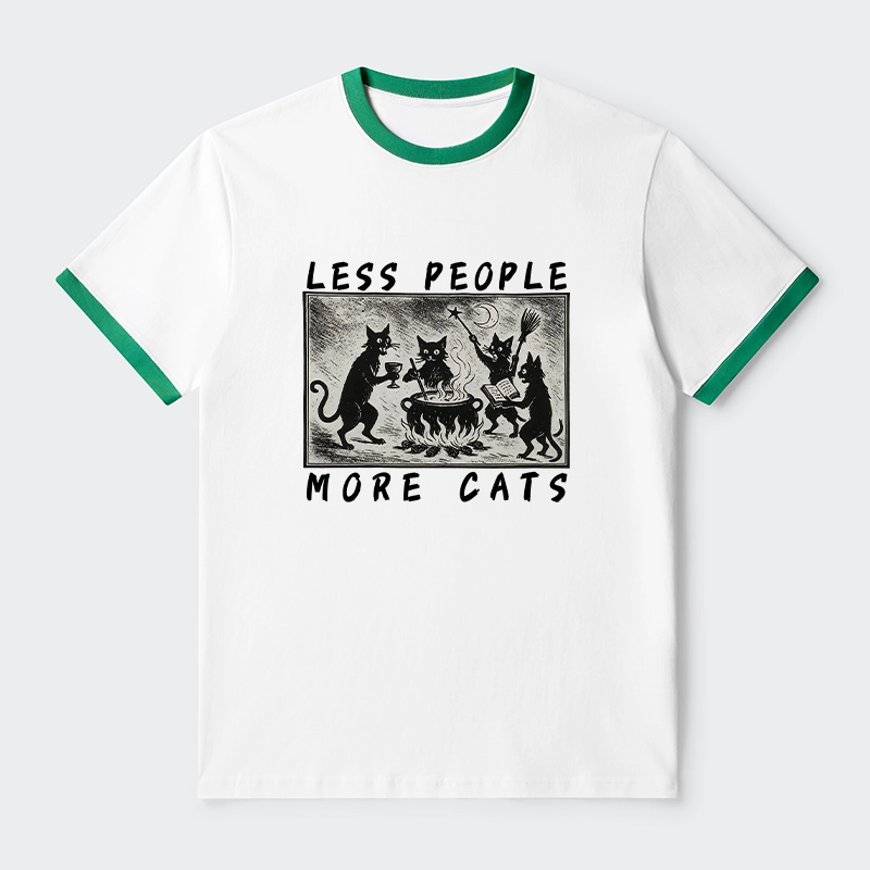 Tokyo-Tiger Cat Sacrifice Ceremony Trim T-Shirt