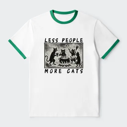 Tokyo-Tiger Cat Sacrifice Ceremony Trim T-Shirt