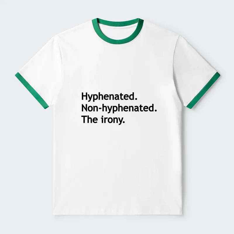 Tokyo-Tiger Hyphenated Funny Trim T-Shirt