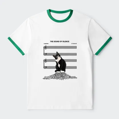 Tokyo-Tiger The Sound Of Silence Trim T-Shirt