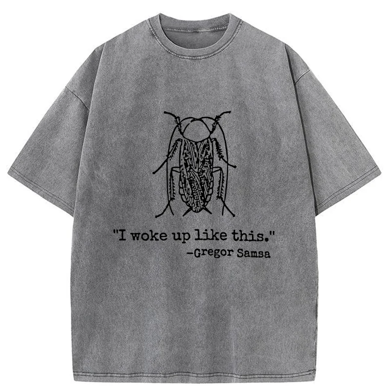 Tokyo-Tiger I Woke Up Like This Washed T-Shirt