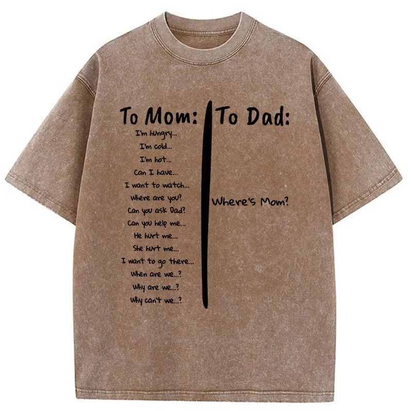 Tokyo-Tiger Conversations With Parents Washed T-Shirt