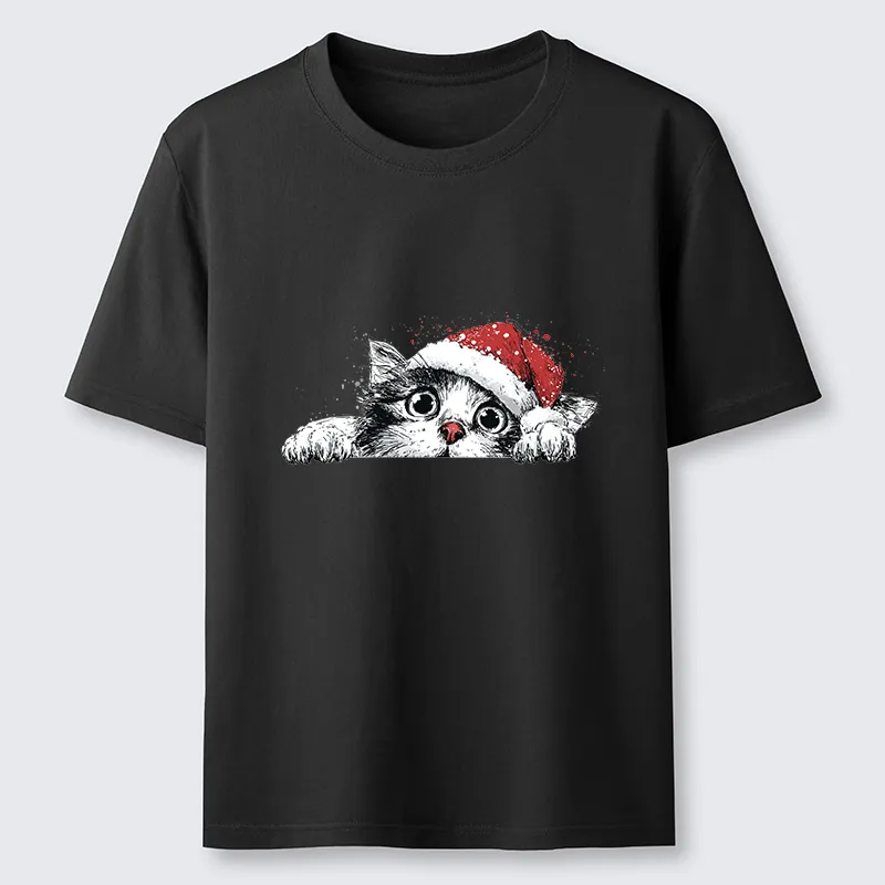 Tokyo-Tiger The Curious Christmas Cat Classic T-Shirt