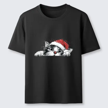 Tokyo-Tiger The Curious Christmas Cat Classic T-Shirt