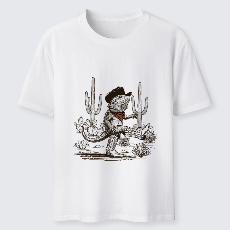 Tokyo-Tiger Cowboy Of The Desert Classic T-Shirt