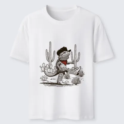 Tokyo-Tiger Cowboy Of The Desert Classic T-Shirt