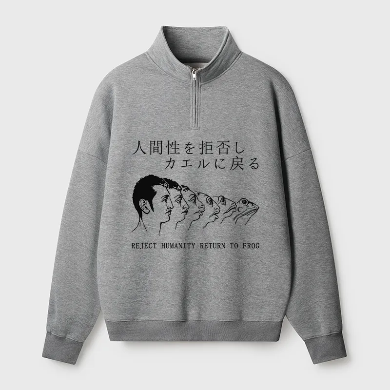 Tokyo-Tiger Humorous Frog Washed T-Shirt Sale