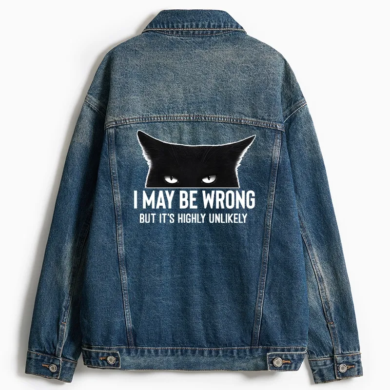 Tokyo-Tiger Cat Can Do No Wrong Jean Jacket