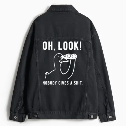 Tokyo-Tiger No One Cares About The Duck Jean Jacket