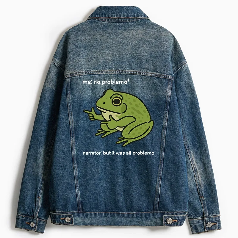 Tokyo-Tiger Hyphenated Funny Jean Jacket