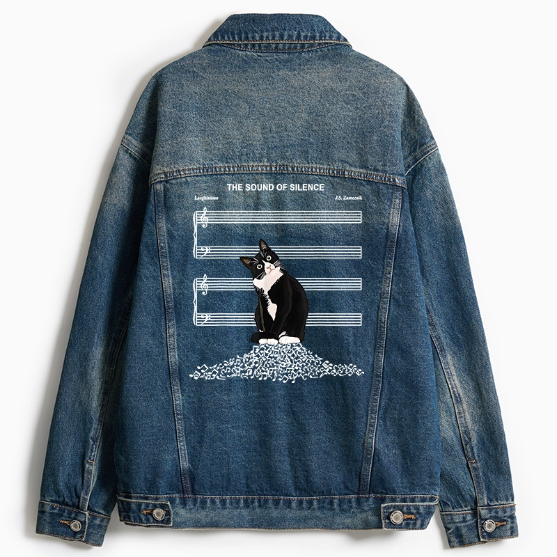 Tokyo-Tiger The Sound Of Silence Jean Jacket