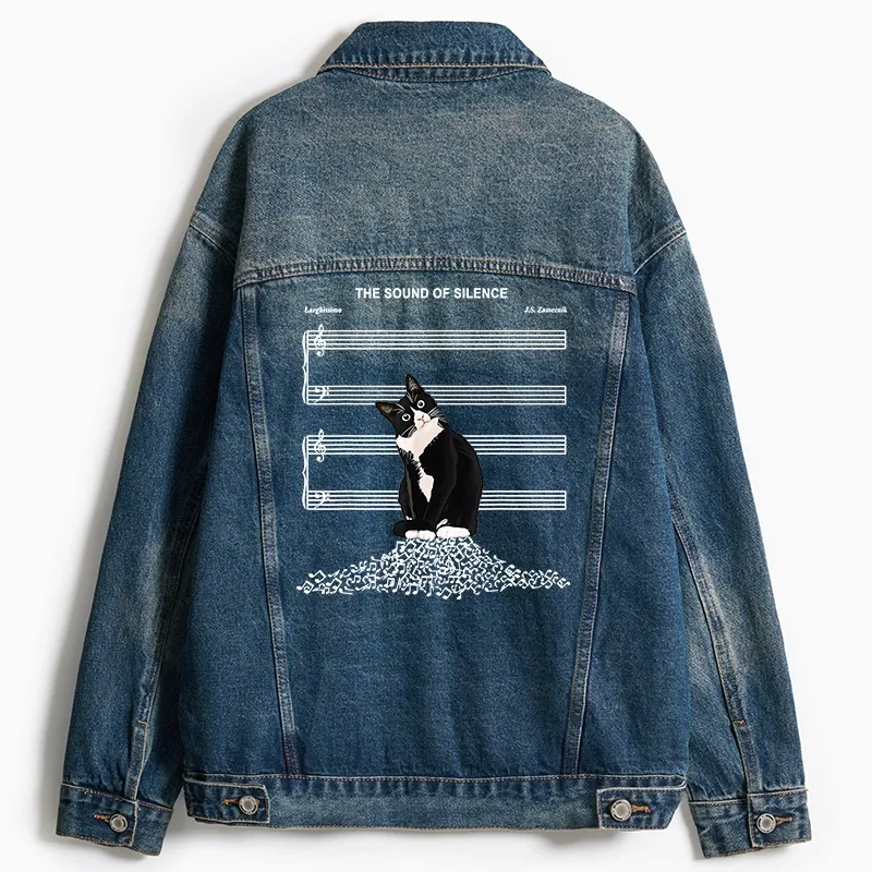 Tokyo-Tiger The Sound Of Silence Jean Jacket