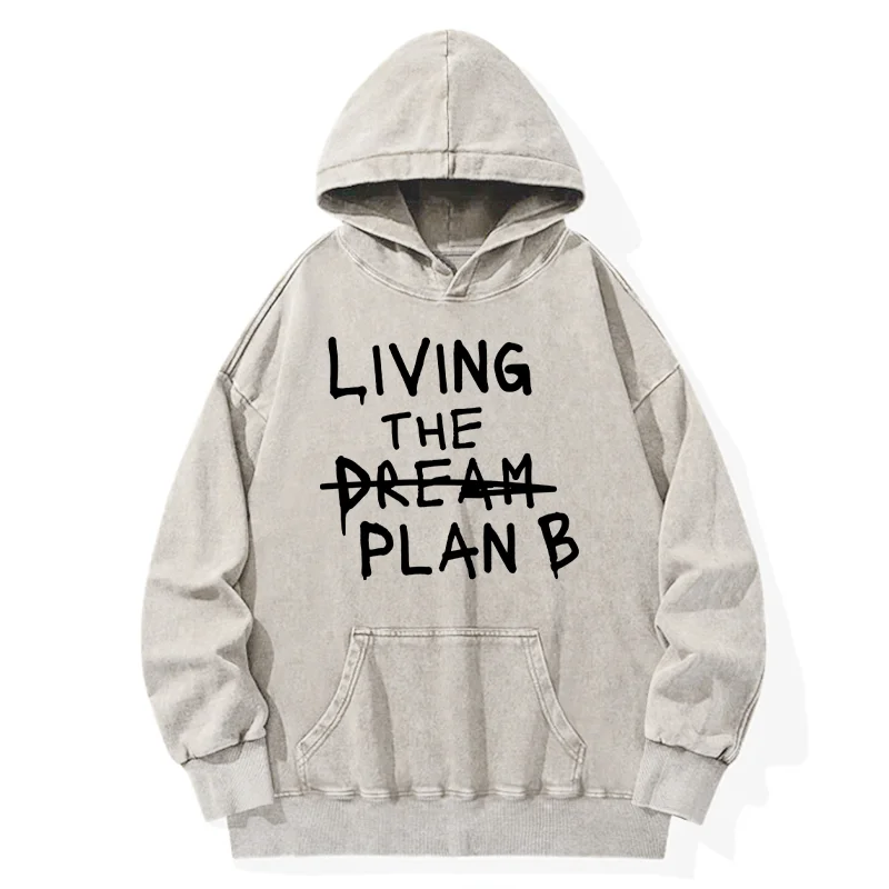 Tokyo-Tiger Implement Plan B Washed Hoodie
