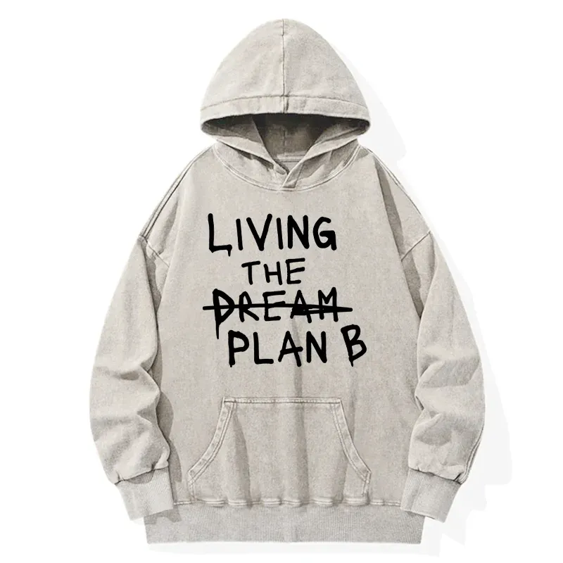 Tokyo-Tiger Implement Plan B Washed Hoodie