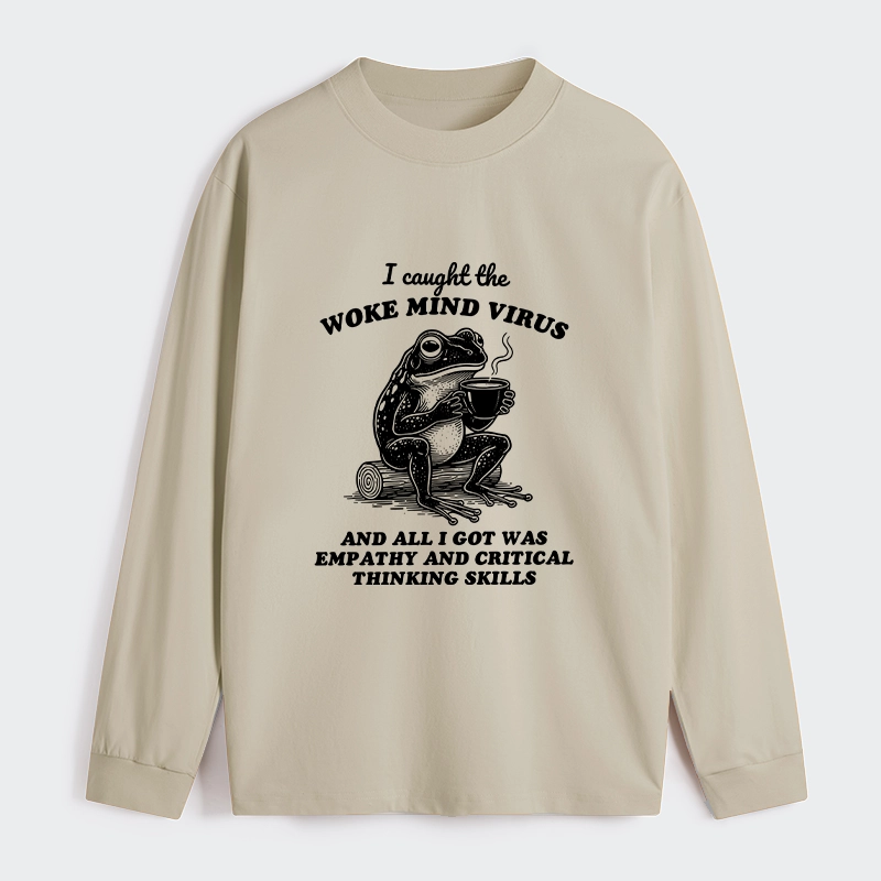 Tokyo-Tiger Awakened Thinking Virus Frog Classic Long Sleeve T-Shirt