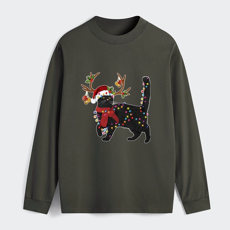 Tokyo-Tiger Christmas Black Cat Classic Long Sleeve T-Shirt