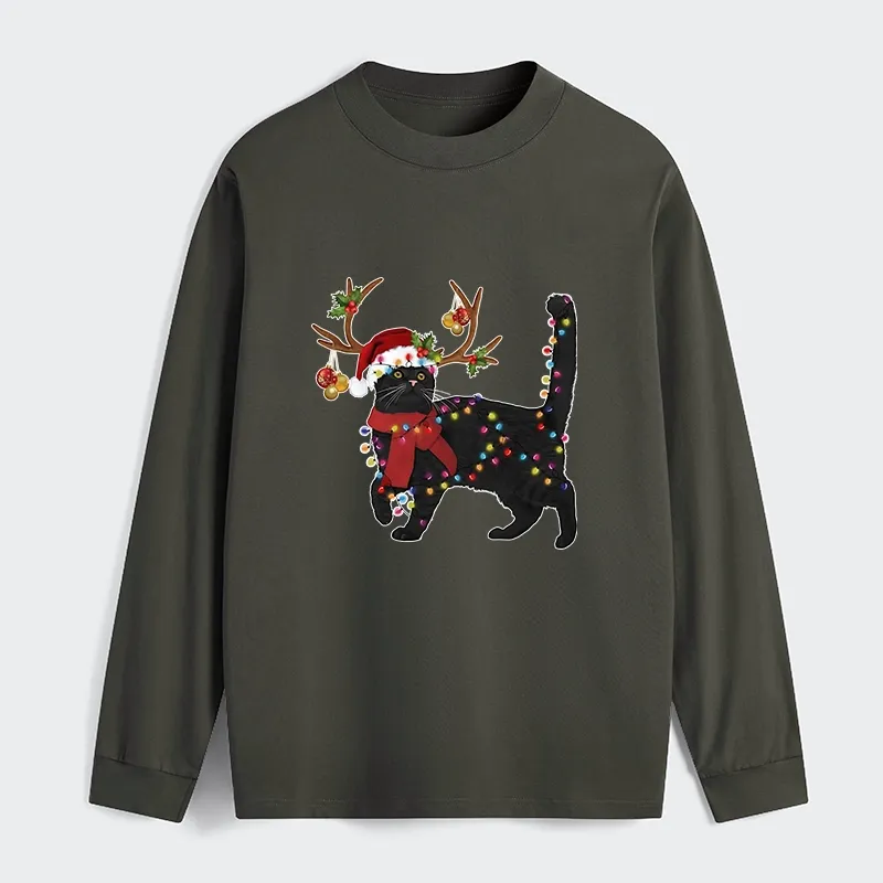 Tokyo-Tiger Christmas Black Cat Classic Long Sleeve T-Shirt