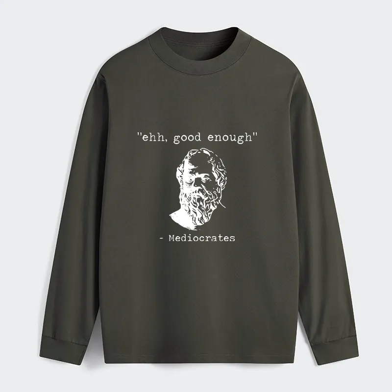 Tokyo-Tiger Mediocrates Meme Classic Long Sleeve T-Shirt