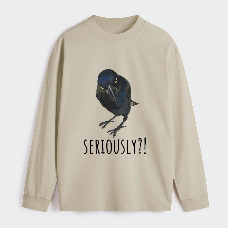 Tokyo-Tiger Raven's Question Classic Long Sleeve T-Shirt