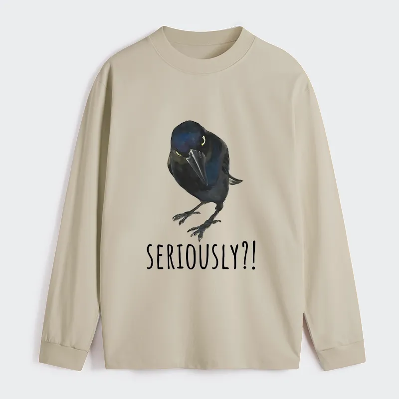 Tokyo-Tiger Raven's Question Classic Long Sleeve T-Shirt