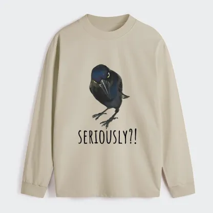 Tokyo-Tiger Raven's Question Classic Long Sleeve T-Shirt