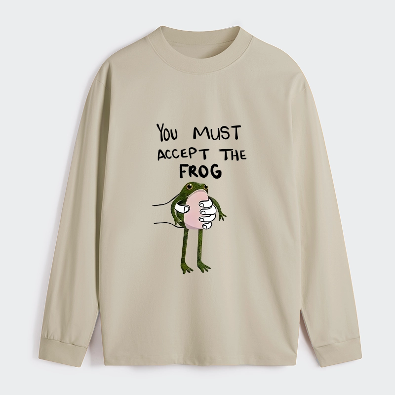 Tokyo-Tiger Accept This Frog Classic Long Sleeve T-Shirt