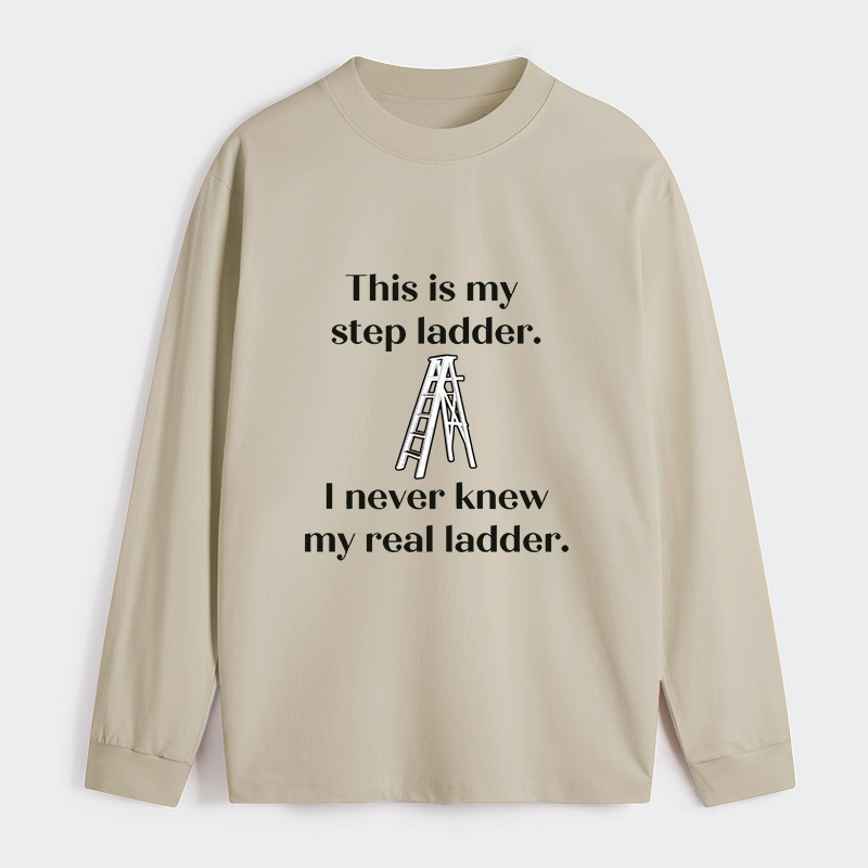 Tokyo-Tiger A Real Ladder Funny Classic Long Sleeve T-Shirt