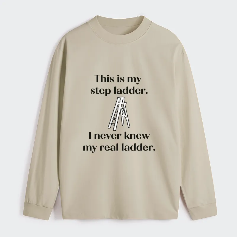 Tokyo-Tiger A Real Ladder Funny Classic Long Sleeve T-Shirt