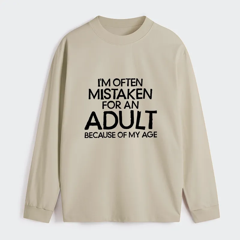 Tokyo-Tiger Old In Age But Young At Heart Classic Long Sleeve T-Shirt