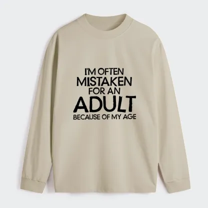 Tokyo-Tiger Old In Age But Young At Heart Classic Long Sleeve T-Shirt