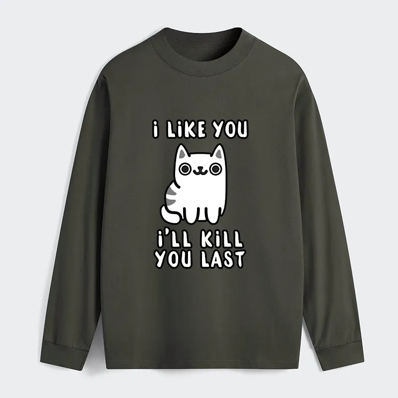 Tokyo-Tiger Cats And Humans Have A Love-hate Relationship Classic Long Sleeve T-Shirt