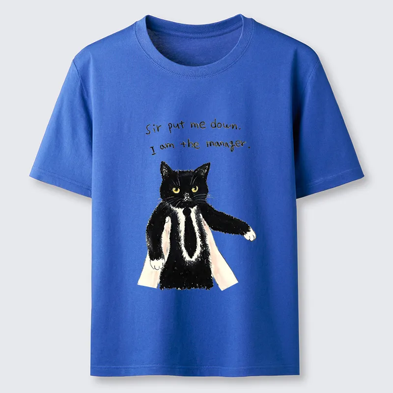 Tokyo-Tiger Cat Manager Funny Classic T-Shirt