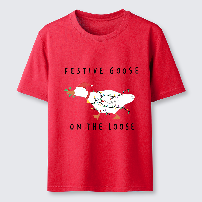 Tokyo-Tiger Stupid Goose Christmas Classic T-Shirt