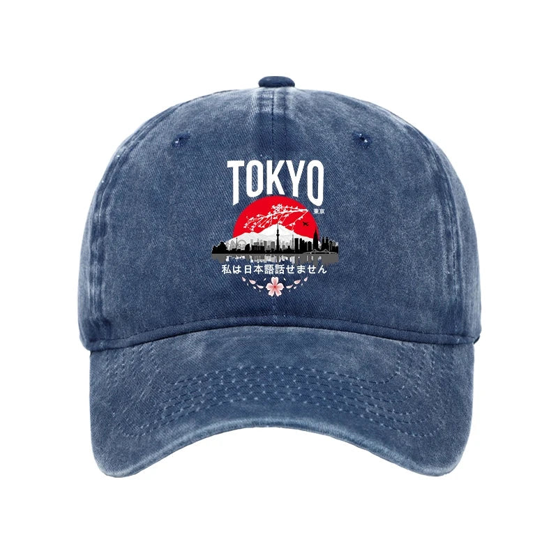 Tokyo-Tiger I don’t speak Japanese Washed Cap
