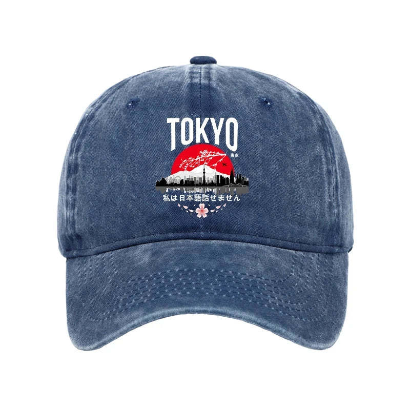 Tokyo-Tiger I don’t speak Japanese Washed Cap