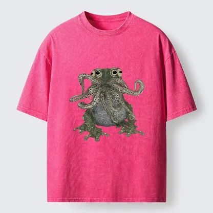 Tokyo-Tiger Ugly Frog Washed T-Shirt