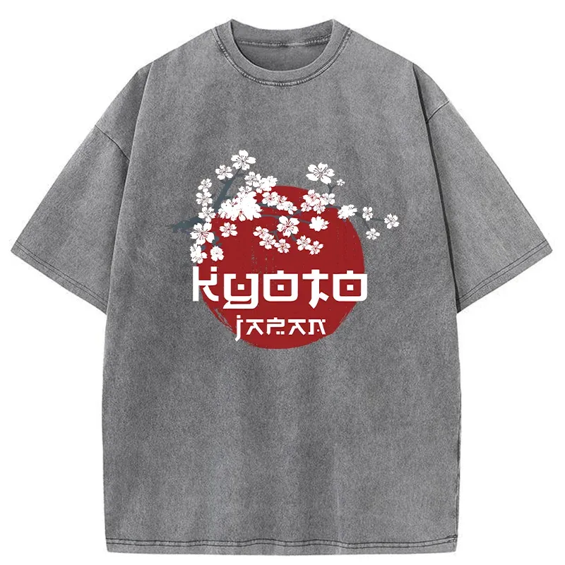 Tokyo-Tiger Tokyo Sakura Washed T-Shirt